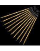Vánoční LED osvětlení - padající sníh - 480 LED teple bílá
