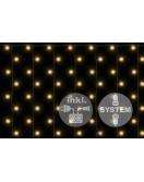 diLED světelný závěs - 200 LED teple bílá + napájení