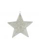 Vánoční dekorace - vánoční hvězda - 25 cm, 10 LED diod